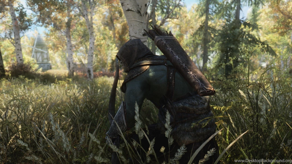 Video Games Trees Archers Bows Arrows The Elder Scrolls V: Skyrim ...