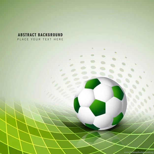 Green Football Backgrounds Vector