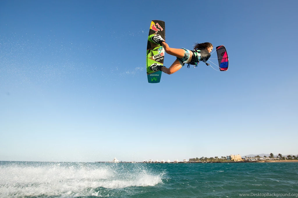 Download Best Kiteboarding Wallpaper: Gisela Pulido Raily On The ...