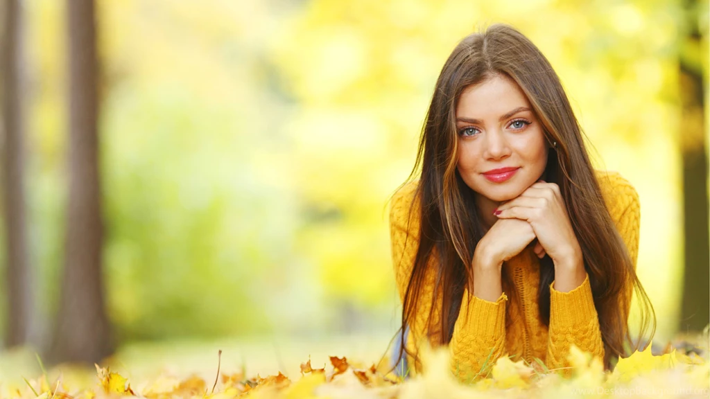 Beauty Woman Feeling Happym In Garden 4k Ultra HD Wallpapers