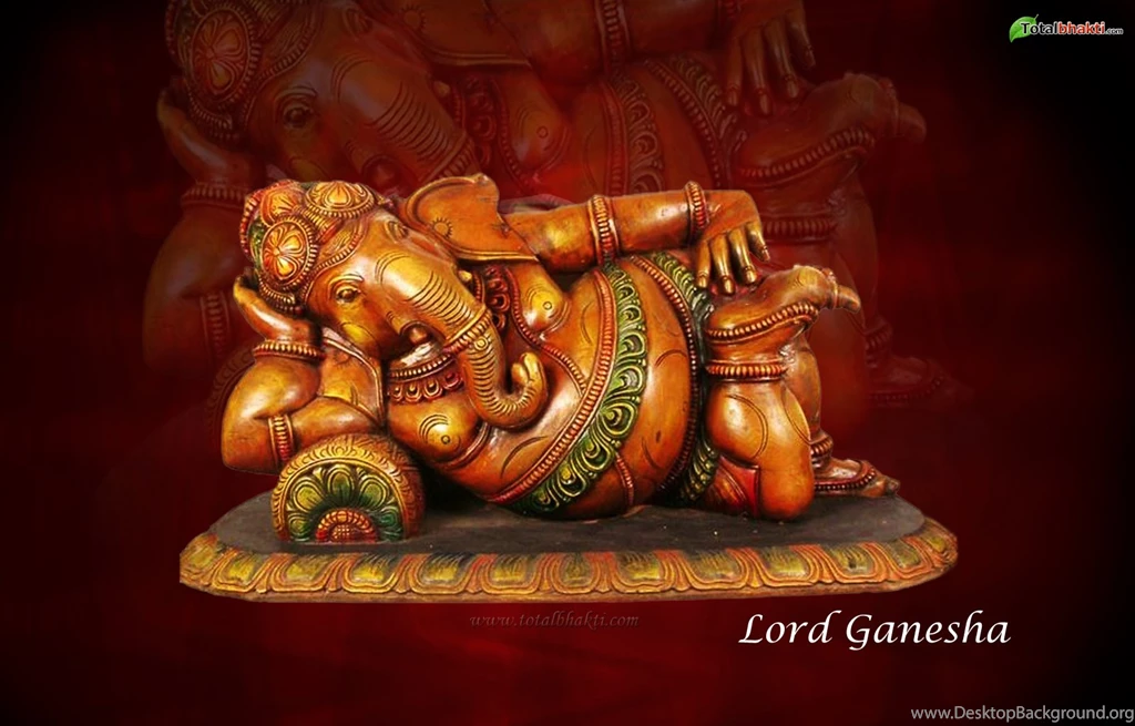 Ganesha Wallpaper, Hindu Wallpaper, Lord Ganesha Wallpapers , Red ...