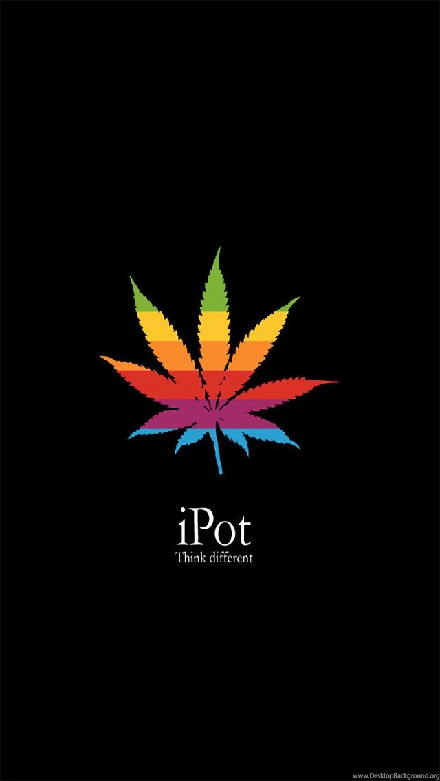IPot Think Different Funny Apple Logo iPhone 5 Wallpapers / IPod ...