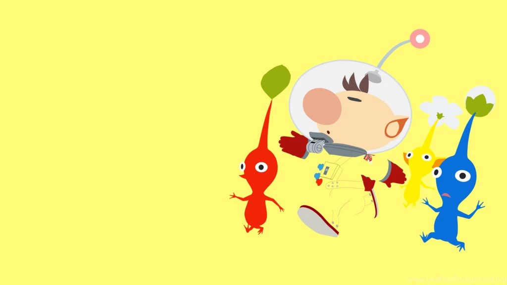 Olimar And Pikmin Minimalist Wallpapers By BrulesCorrupted On ...