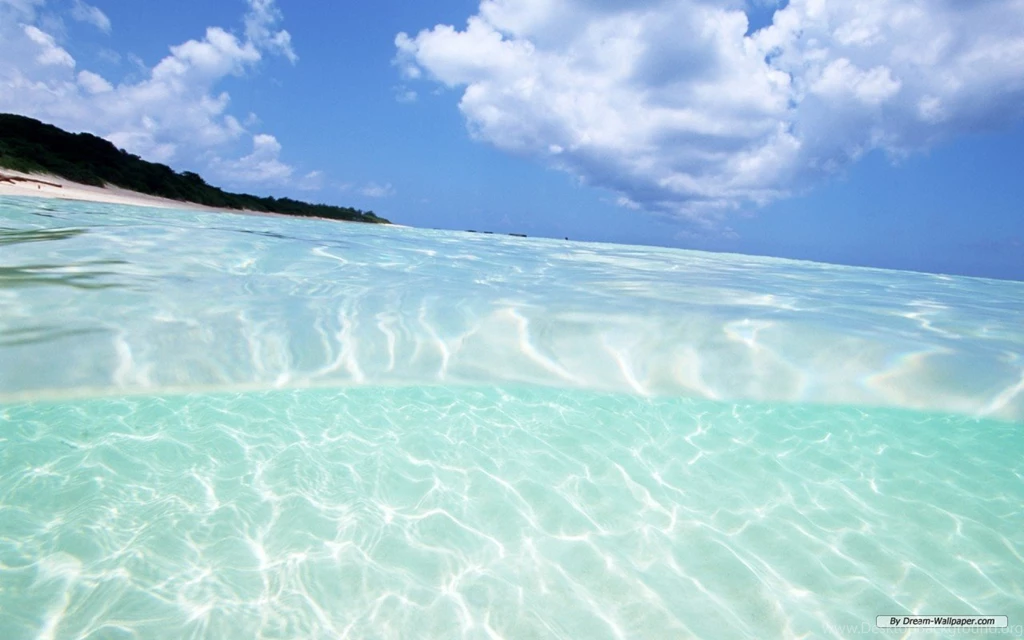 Free Wallpapers Free Nature Wallpapers Clear Water And Blue Sky ...