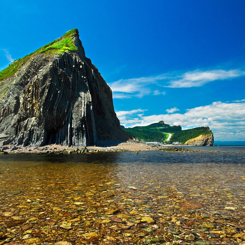 Crystal Clear Water And Blue Sky iPad Wallpapers