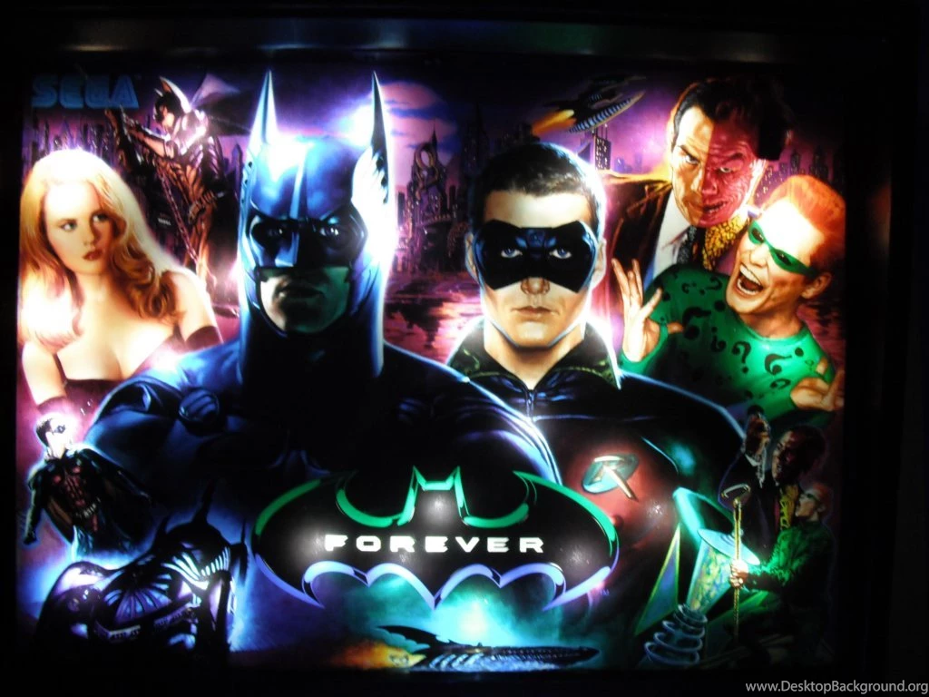 VidiotArcade.com © 2011 Sega Batman Forever Pinball