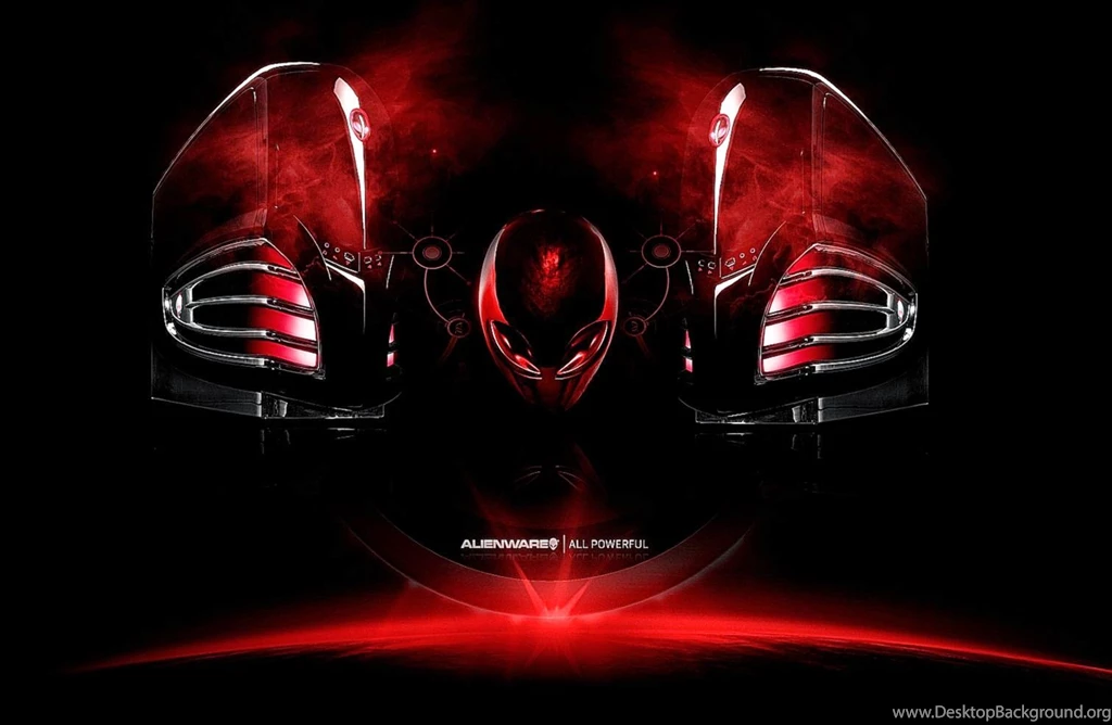 Red Wallpapers Alienware Logo