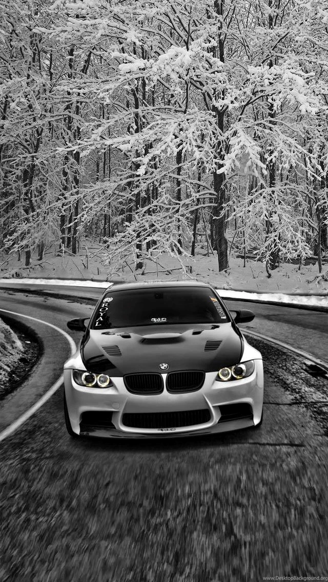 BMW Winter iPhone 5 Wallpapers (640x1136)