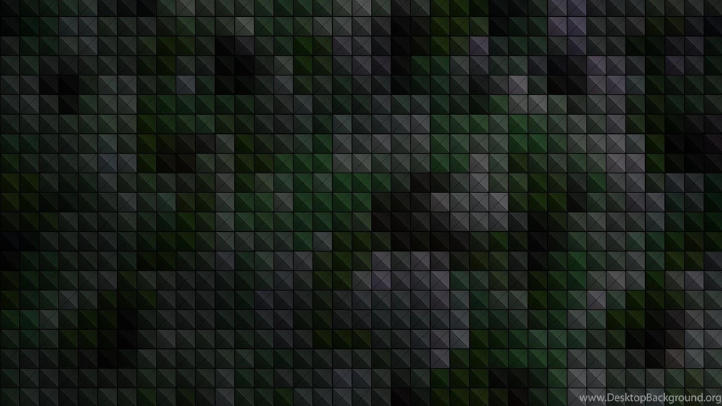 Green Minimalistic Gray Pixels Camouflage Squares Pixel Dark ...