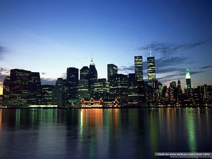 Twin Towers At Sunrise World Trade Center Twin Towers Photos 3 ...