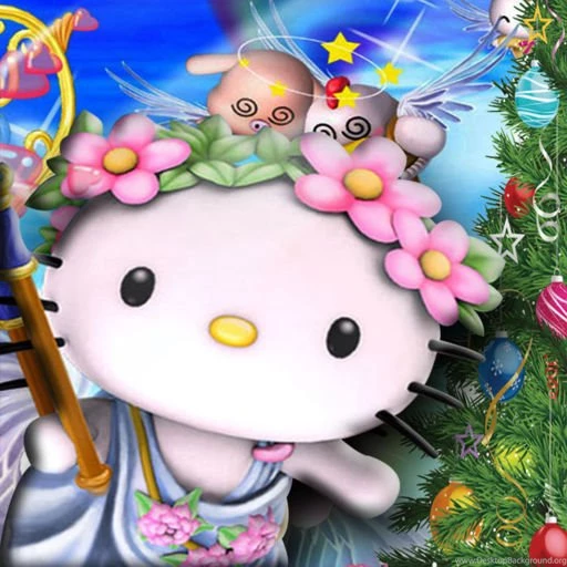 Download Hello Kitty Christmas Wallpapers √ Free