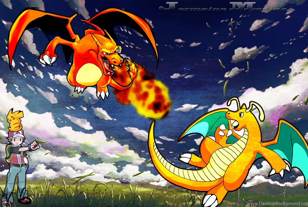 Charizard Vs Dragonite Wallpapers By Gamingthefudge On DeviantArt