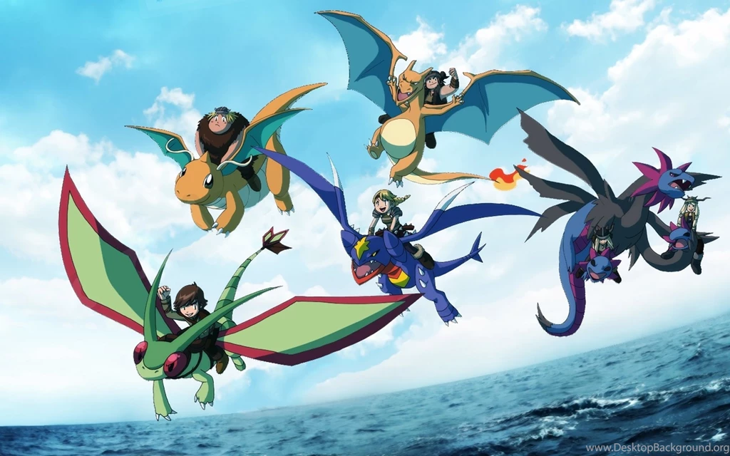Wallpapers Charizard Dragonite Hiccup Astrid Ruffnut Tuffnut ...