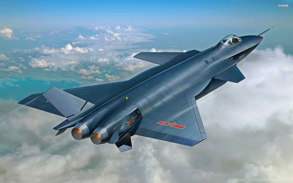 Chinese J 20 Mighty Dragon Fifth Generation Stealth Fighter ...