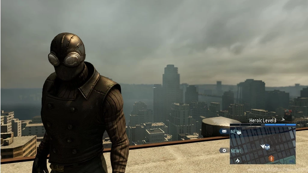 The Amazing Spider Man 2 Spider Man Noir Costume Free Roam ...