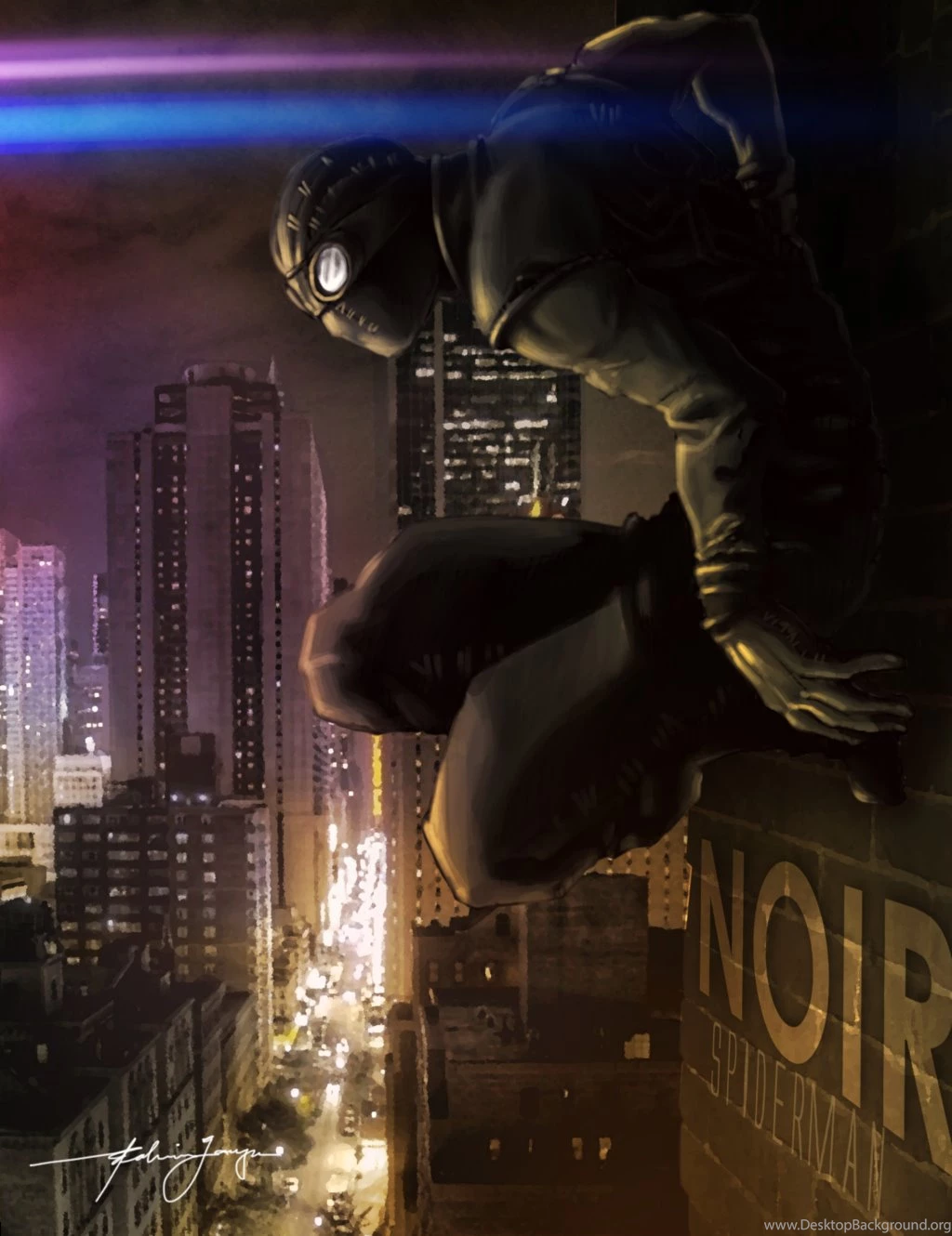 Spiderman Noir. By Destinchill On DeviantArt