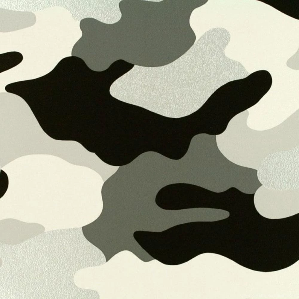 Silver Camouflage Wallpapers 10m New Army Camo (FREE P+P)