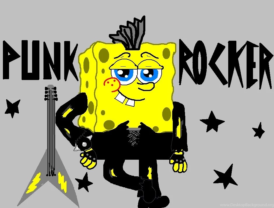 Punk Rock Spongebob Wallpapers