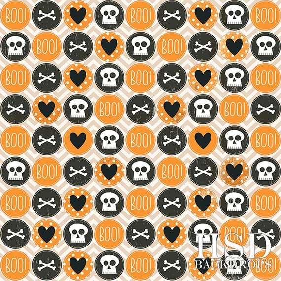 Halloween Photo Background, Halloween Backdrop, Photo Booth ...