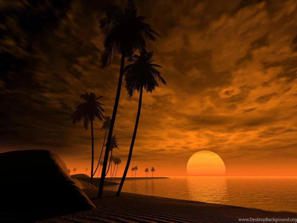 Sunset Beach HD Wallpapers