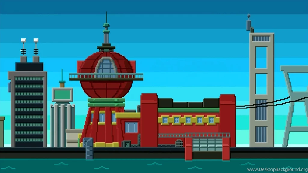 8bit Futurama