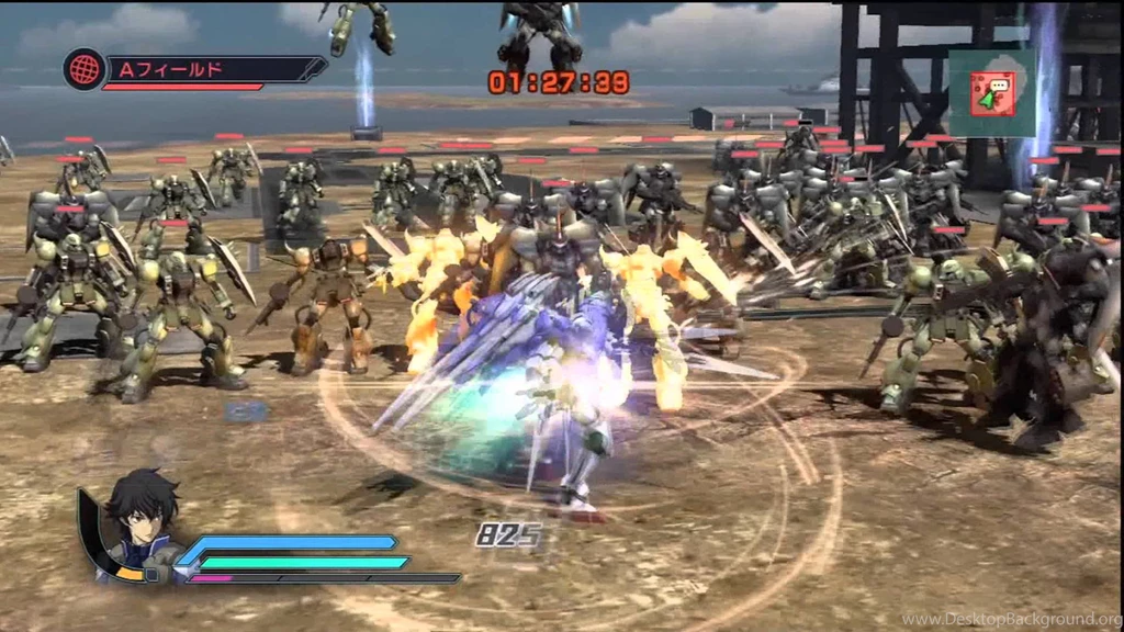 Shin Gundam Musou: Setsuna & 00 Raiser Gameplay 3 YouTube
