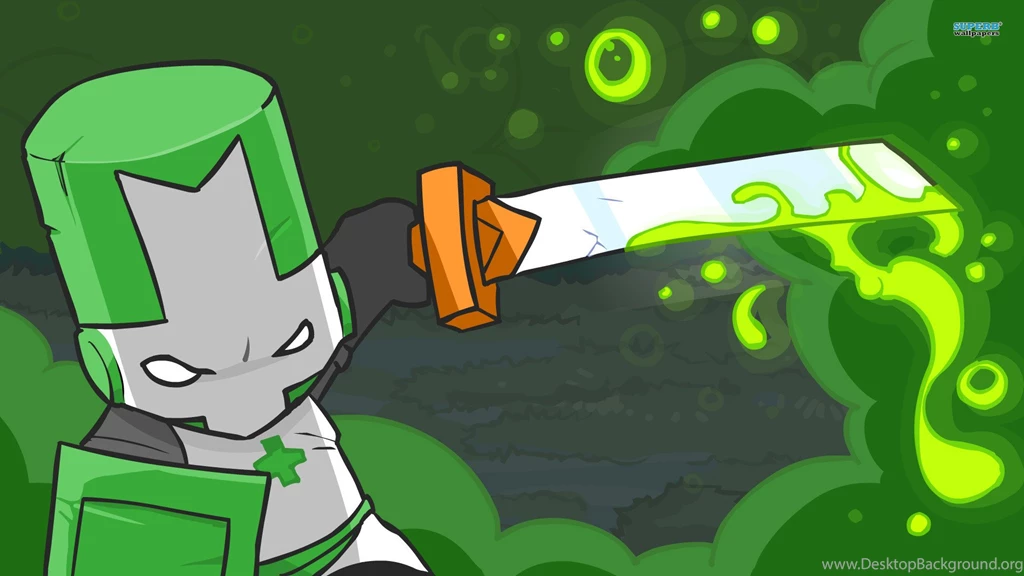Green Knight Castle Crashers : Desktop And Mobile Wallpapers ...