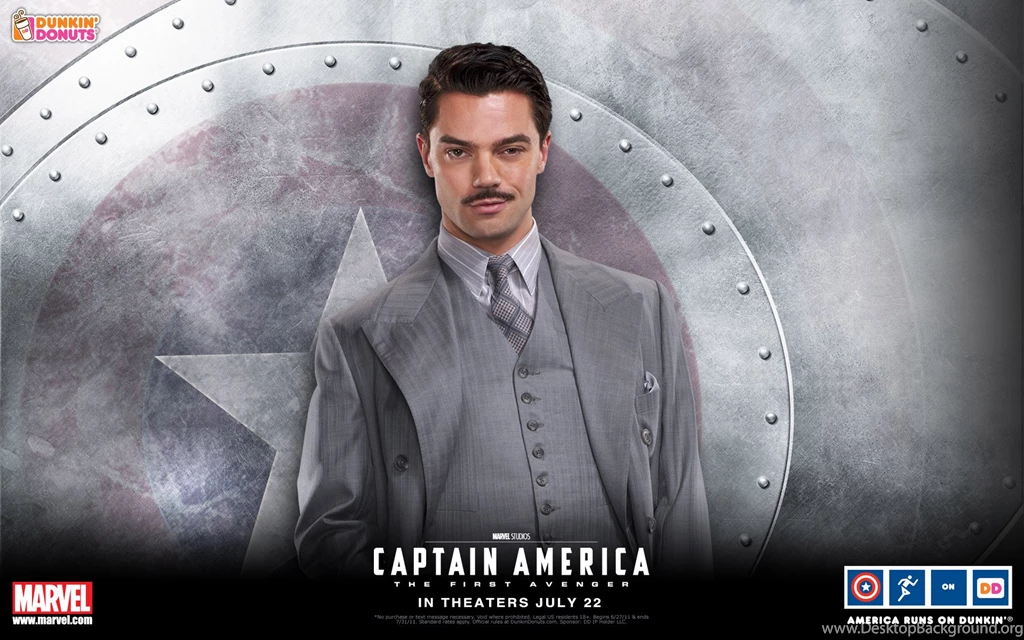Dunkin' Donuts 'Captain America: The First Avenger' Wallpapers ...