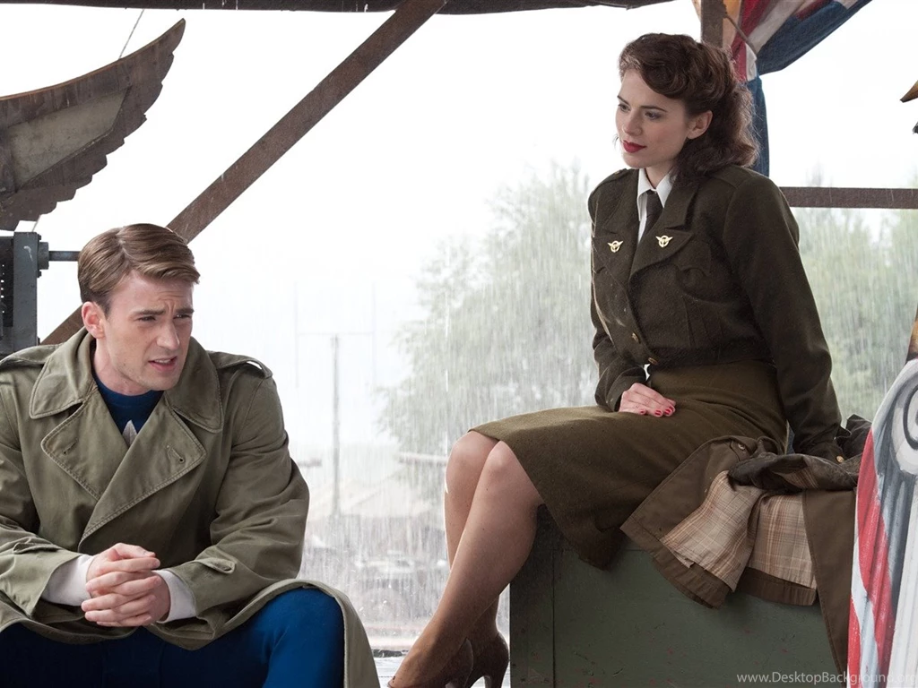 Captain America And Peggy Carter Captain America The First Avenger ...