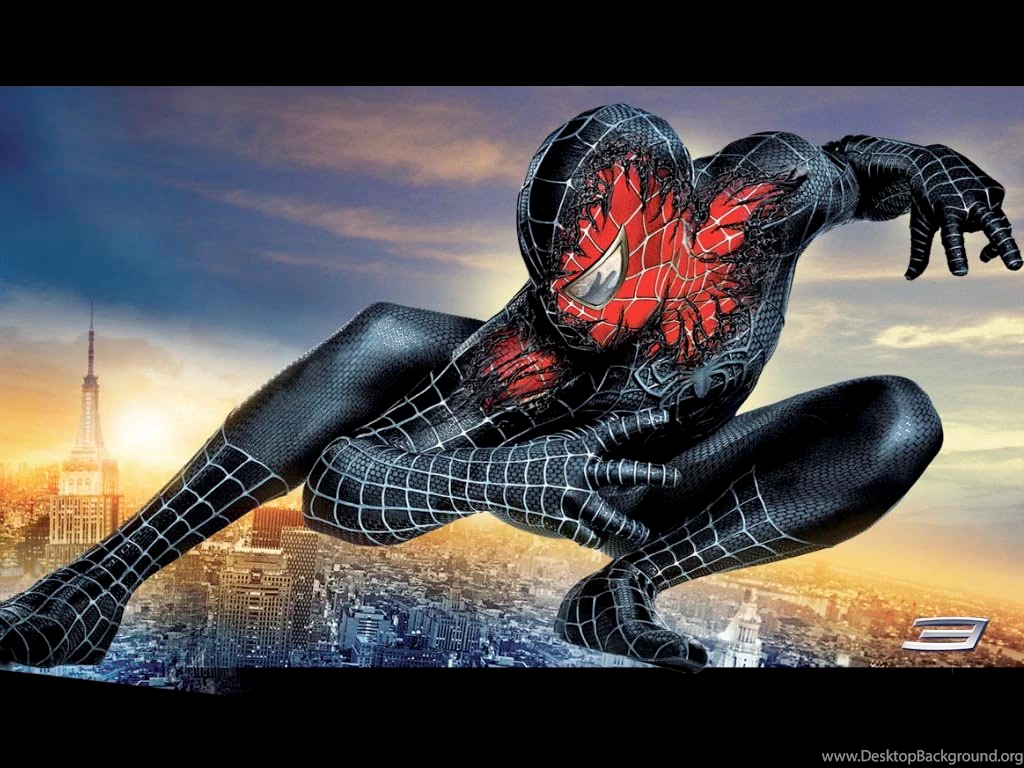 Wallpapers Spider Man Black Game Hd 1024x768