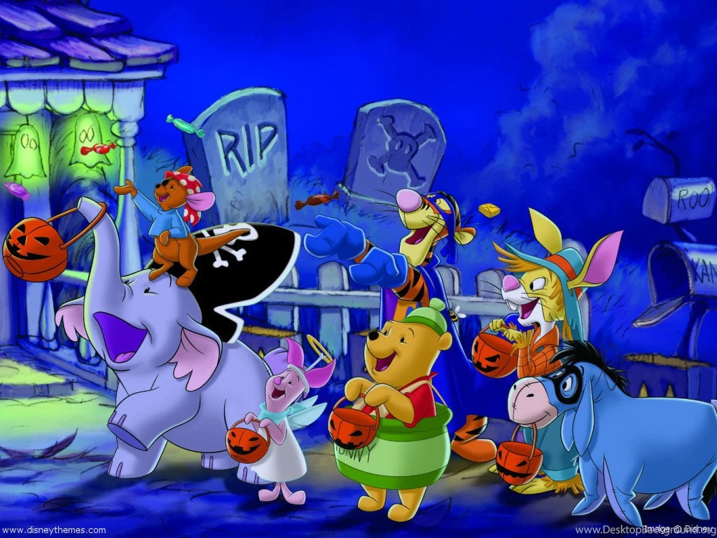 Winnie The Pooh Halloween Wallpapers Winnie The Pooh Wallpapers ...