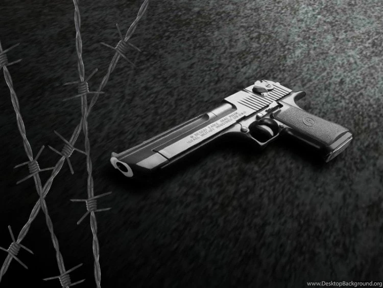 Wallpapers Objects > Wallpapers Weapons Black Gun By Flosquale ...
