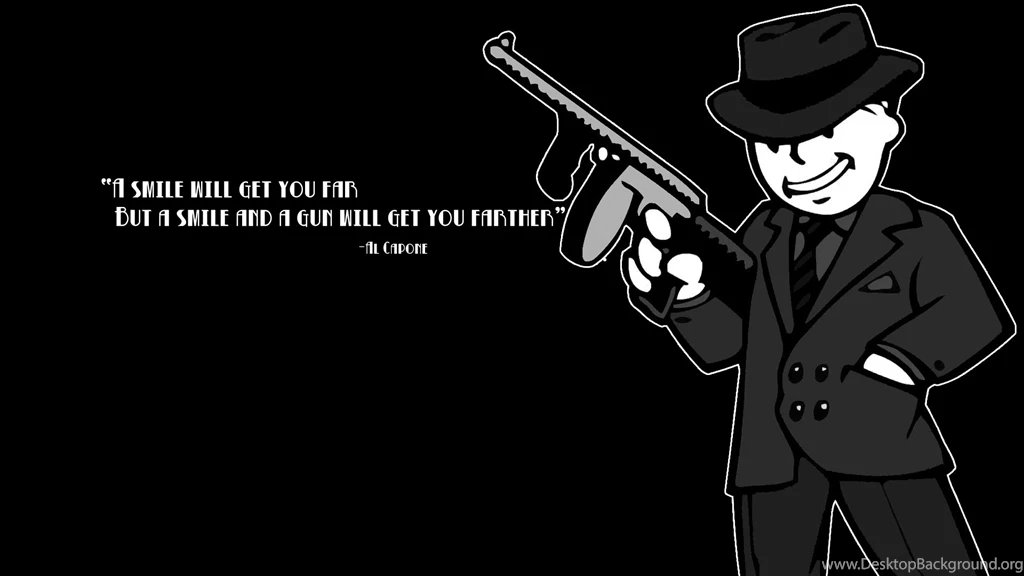 Wallpaper: Abstract, Font, Smile, Gun, Man, Black Backgrounds Wallpapers