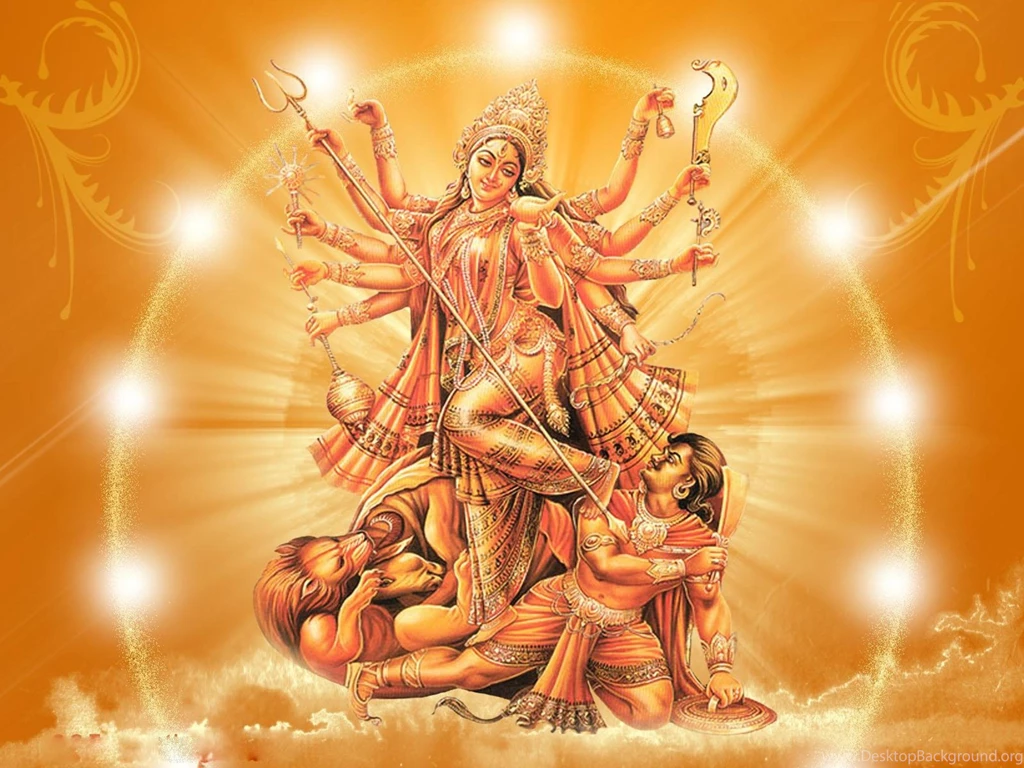 Goddess Durga Wide High Definition Wallpapers For Desktop ...