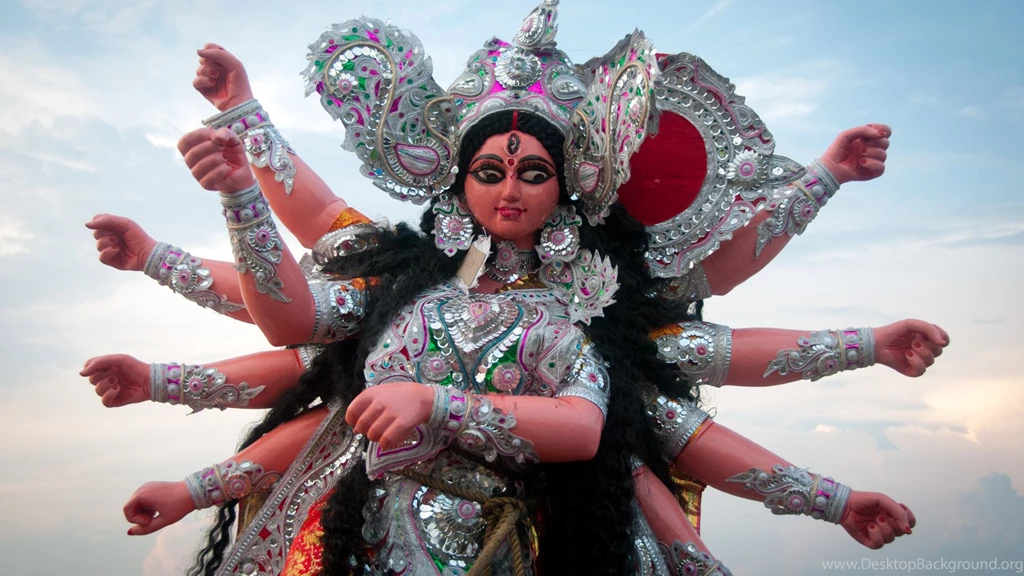 Durga Gods Hd Wallpapers   Backgrounds Wallpapers For Your Desktop ...