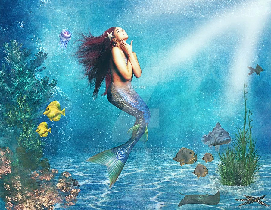 Mermaid Wallpapers By LunaRay1 On DeviantArt