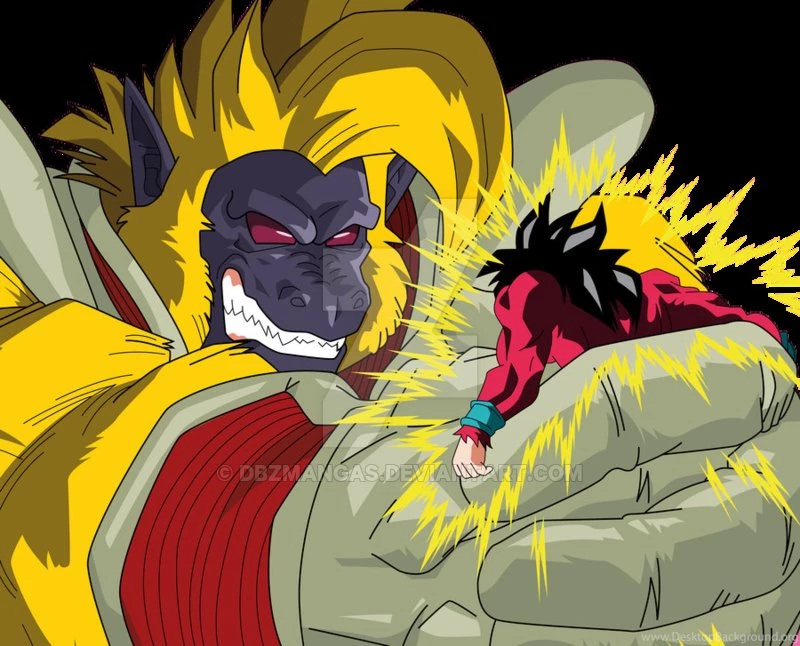 DeviantArt: More Like Baby Vegeta VS Goku Ssj 4 Render By DBZMangas