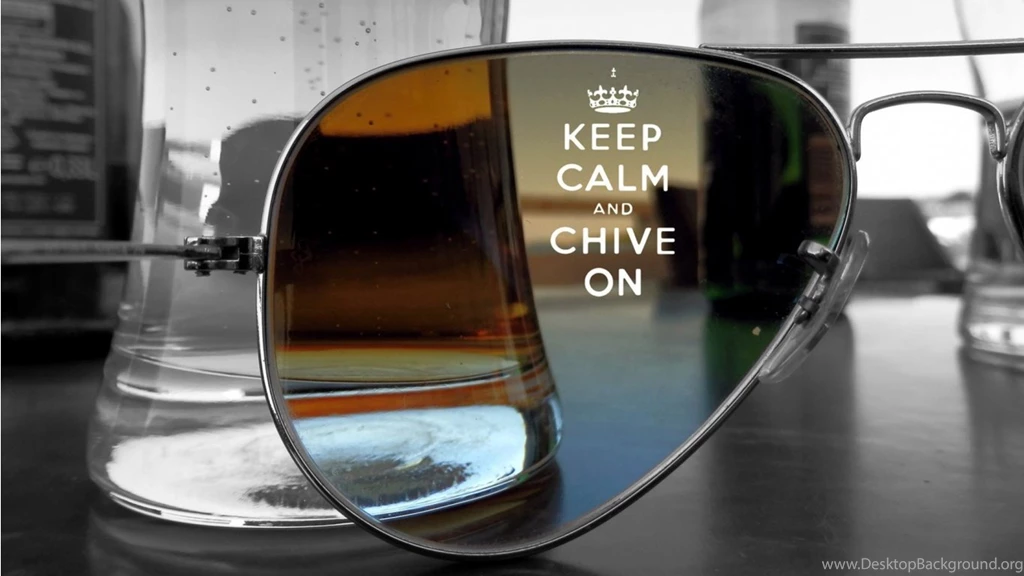 Wallpapers Keep Calm And Chive 1366x768
