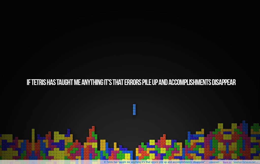 Tetris, Errors, Video Games, Minimalism, Simple Backgrounds HD ...