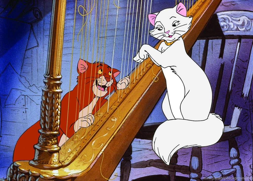 THE ARISTOCATS Animation Cartoon Cat Cats Family Disney Wallpapers ...