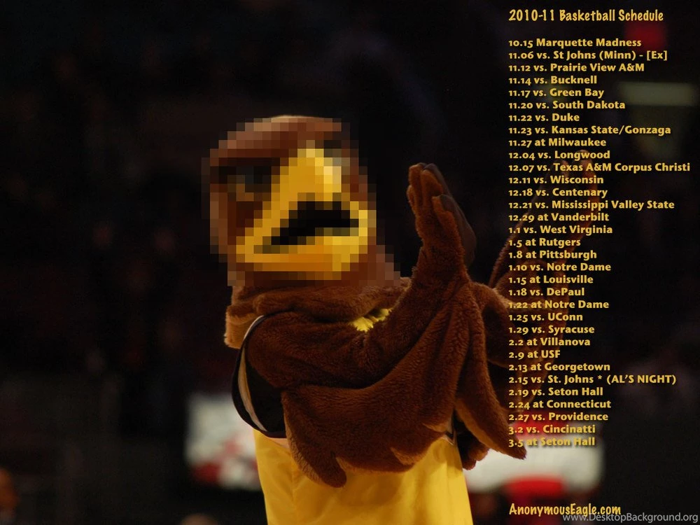 Marquette Schedule Desktop Wallpapers Anonymous Eagle
