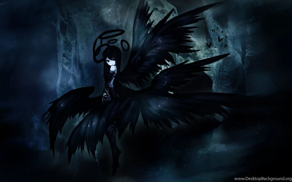 Dark Anime Angel Wallpapers 6321 1920x1200 UMad.com