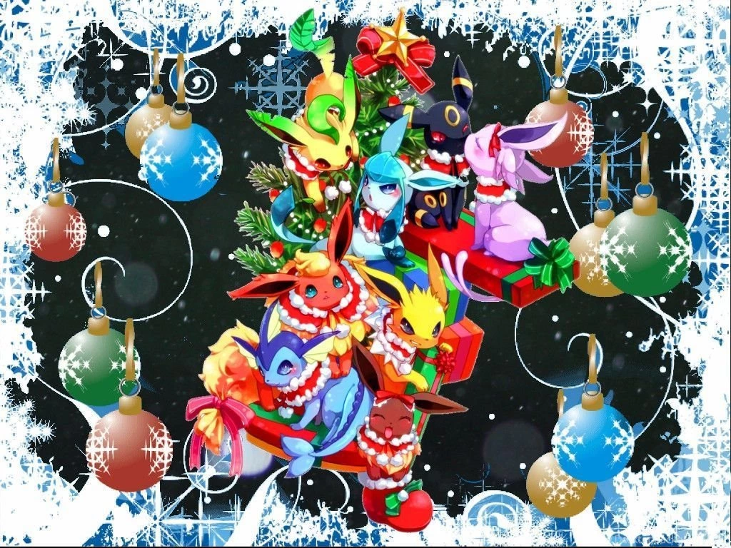 Pokemon Christmas Wallpapers Wallpapers Cave