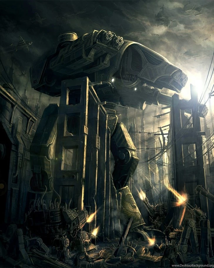 Ruins Cityscapes Battle Warhammer 40k Titan Dawn Of War 1280x1603 ...