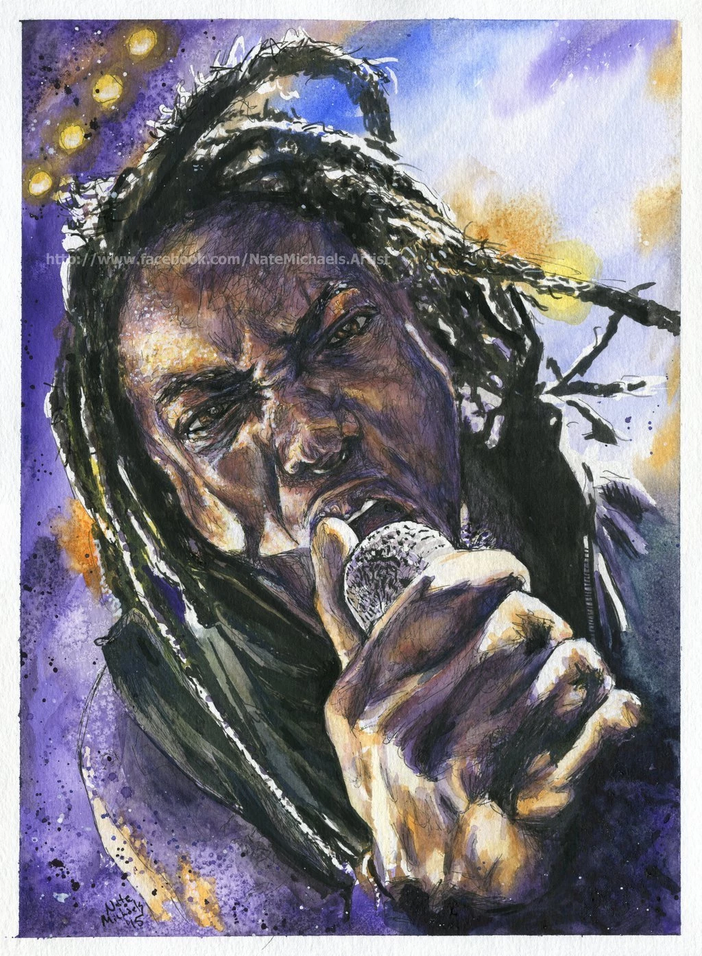 Lajon Witherspoon / Sevendust Portrait By NateMichaels On DeviantArt