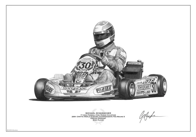 Formula One,posters Formula One Posters Michael Schumacher Karting ...