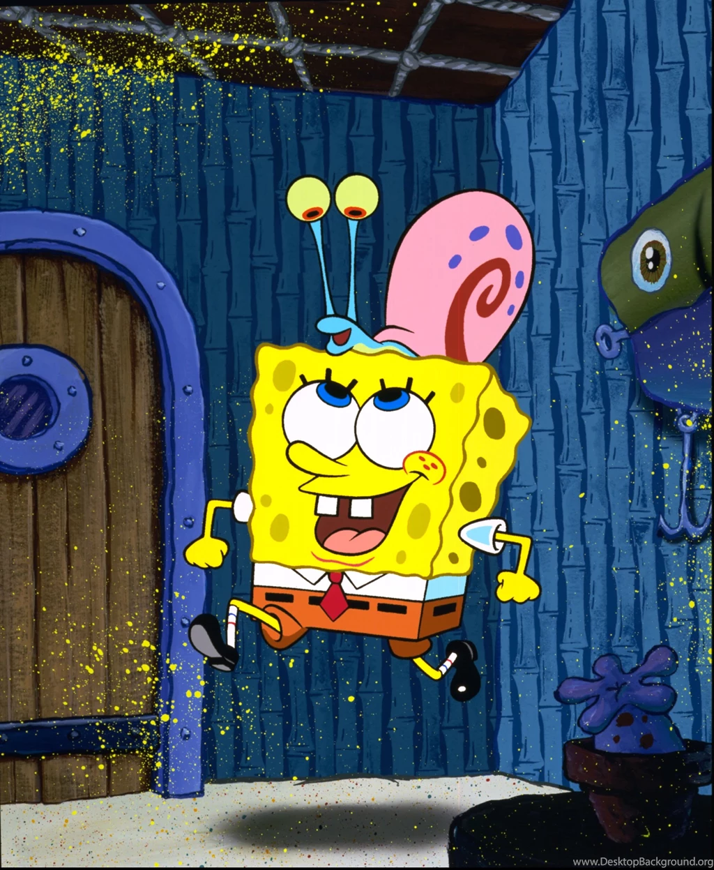 Spongebob Squarepants Cartoon Image Wallpapers For iPad Mini 3 ...