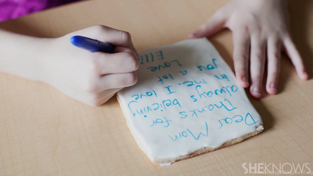 The Sweetest (edible) Letter Mom Will Ever Receive