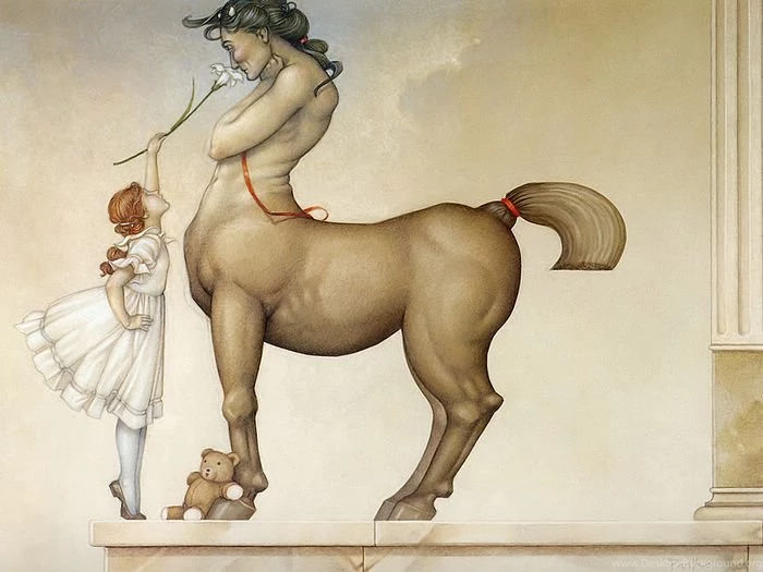 The Centaur Michael Parkes Mythology Art Wallpapers ...