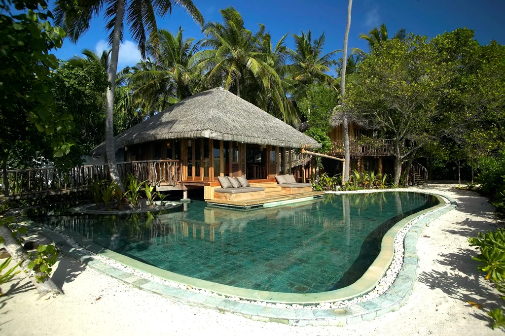 Wallpapers Resorts Maldives Pools Bungalow Cities Image